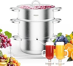 8.5 Quart Stainless Steel Juice and Steamer Pot