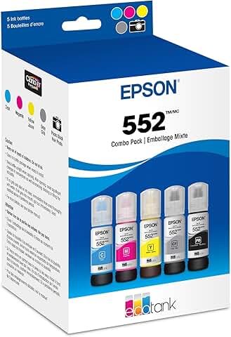 EcoTank Ink Bottle Set for Photo Printers