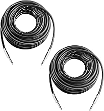 Two 50-Foot 12-Gauge Speaker Cables
