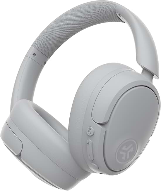 Wireless Over-Ear Headphones with Noise Cancelling and Custom Sound