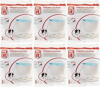 Replacement Foam Filter for Dogit Fountain 18 Pack