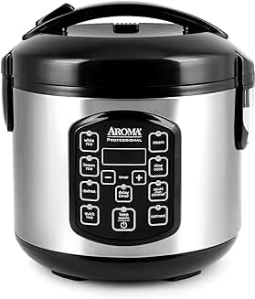 Digital Rice Cooker and Multicooker, 4-Cup Uncooked