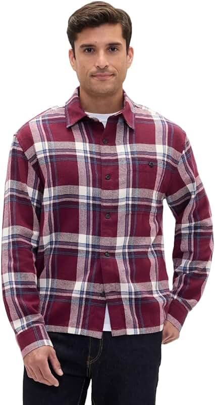 Men's Long Sleeve Flannel Shirt