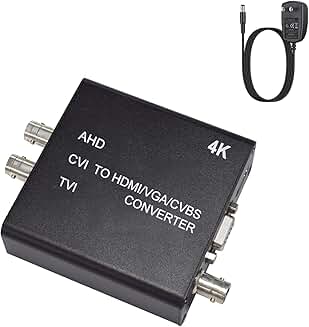 4K Video Converter for HDMI, CVBS, VGA with BNC Loop Out