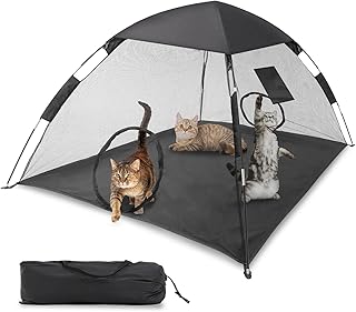 Portable Pet Tent for Cats and Small Animals