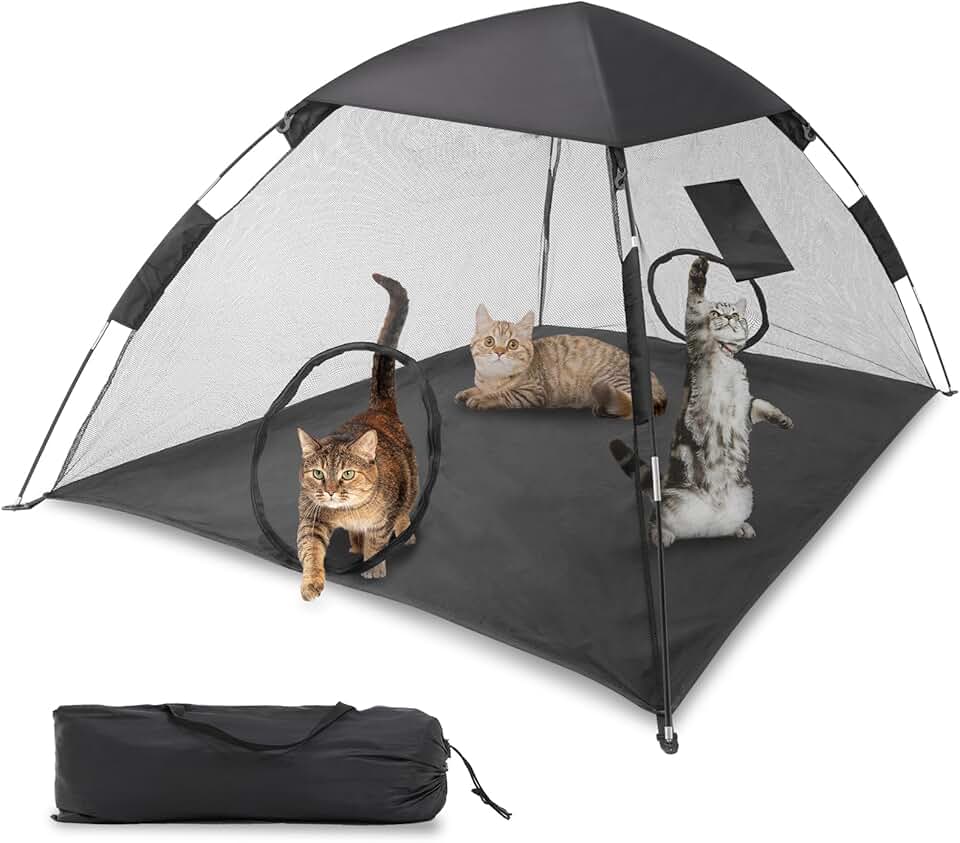 Portable Pet Tent for Cats and Small Animals