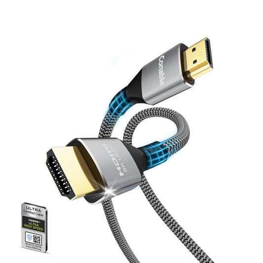 2 ft 8K HDMI Ultra High Speed Cable