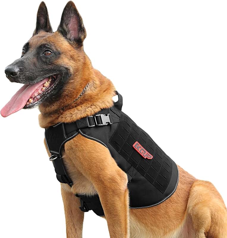No Pull Tactical Dog Harness for All Sizes