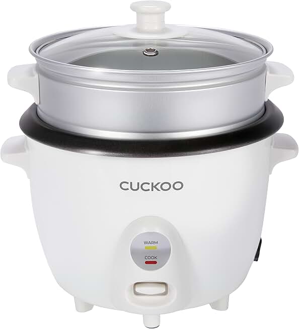 12-Cup One Touch Rice Cooker with Steamer and Warmer