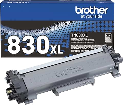 High Yield Black Printer Toner Cartridge for 3,000 Pages