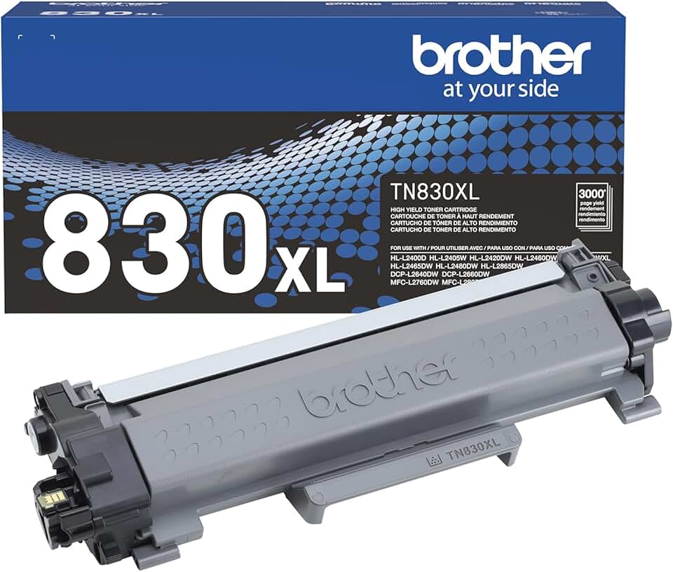 High Yield Black Printer Toner Cartridge for 3,000 Pages