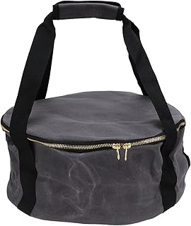Heavy Duty Cast Iron Cookware Storage Bag for Travel