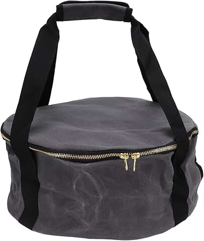 Heavy Duty Cast Iron Cookware Storage Bag for Travel