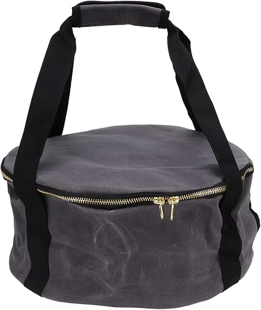 Heavy Duty Cast Iron Cookware Storage Bag for Travel