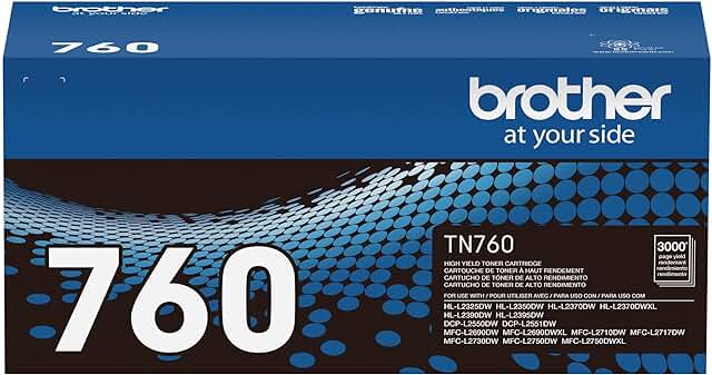 High Yield Black Toner Cartridge for Laser Printers