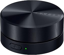 Wireless Audio Control Pod with RGB Light and Durable Aluminum