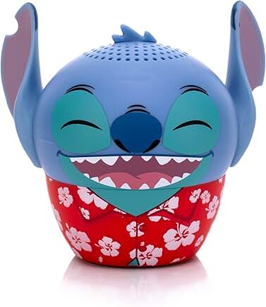 Mini Bluetooth Speaker with Stitch Hawaiian Design