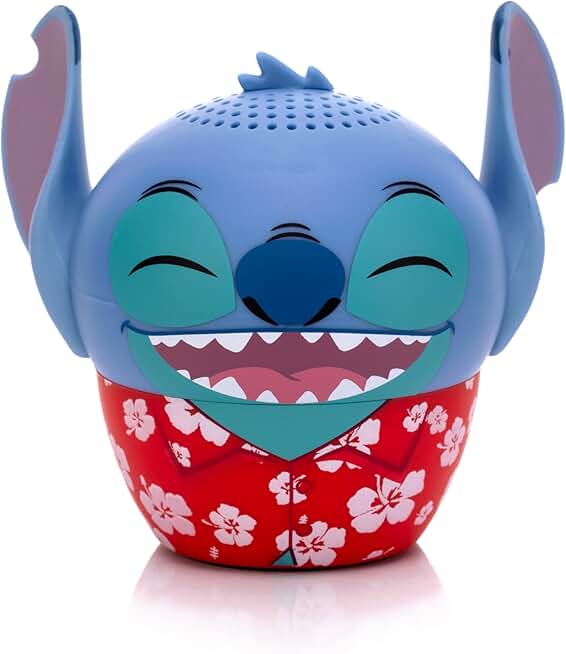 Mini Bluetooth Speaker with Stitch Hawaiian Design