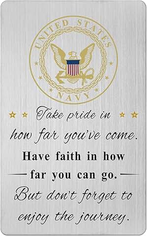 Navy Prayer Card for Men and Women
