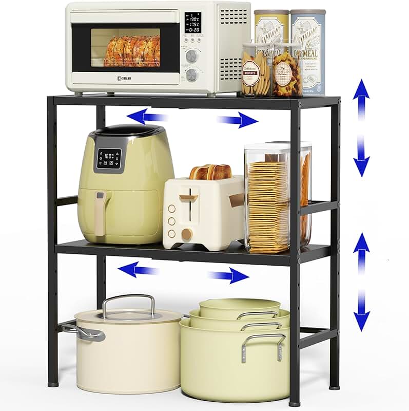 Heavy Duty Adjustable Metal Shelving Unit for Heavy Items
