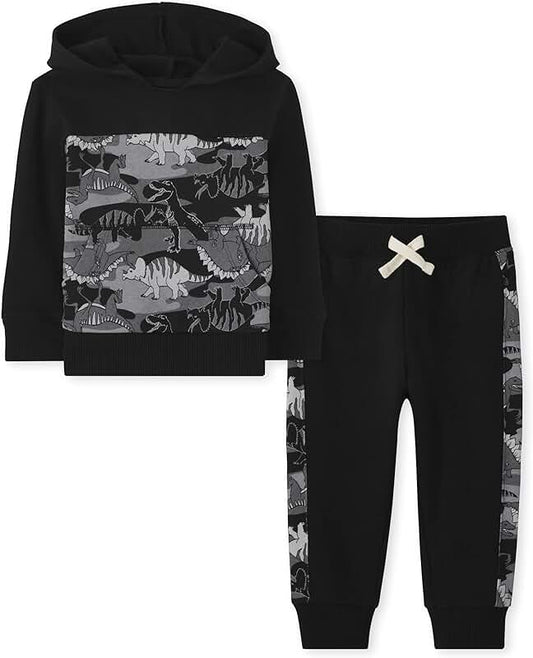 Baby Boys' Long Sleeve Shirt and Jogger Set