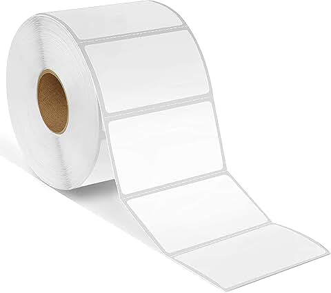 2.25" x 1.25" Direct Thermal Barcode Address Labels, 10 Rolls