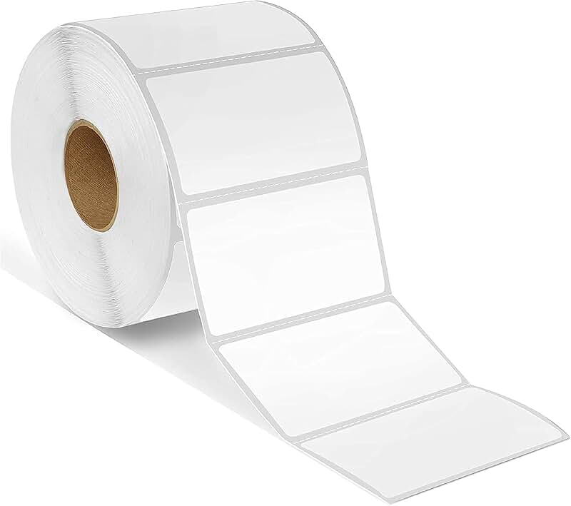 2.25" x 1.25" Direct Thermal Barcode Address Labels, 10 Rolls