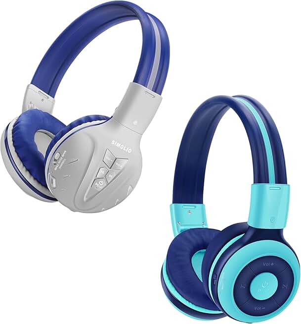 Wireless Bluetooth Headphones for Girls with Volume Limit