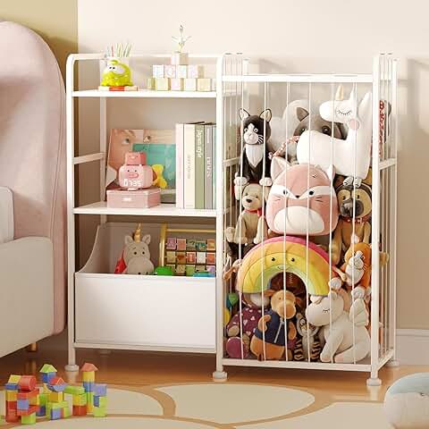 Stuffed Animal and Toy Storage Shelf