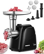 Electric Meat Grinder with Sausage Stuffer and Accessories