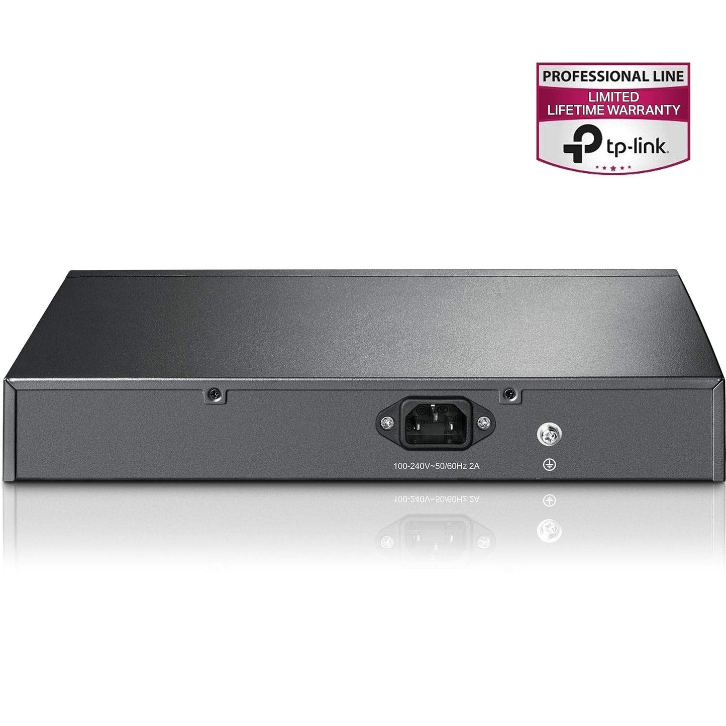 TL-SG1008MP V2 | 8 Port Gigabit PoE Switch | 8 PoE+ Ports @153W | Rackmount | Plug & Play | Sturdy Metal | Shielded Ports | Limited Lifetime Protection | Overload Protection w/ Port Priority