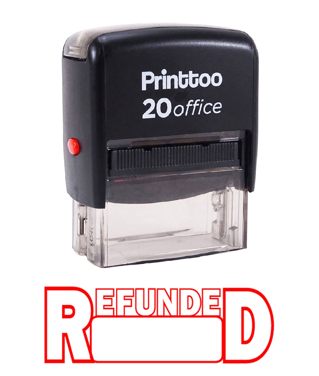 Self-Inking Rubber Stamp for Office Use
