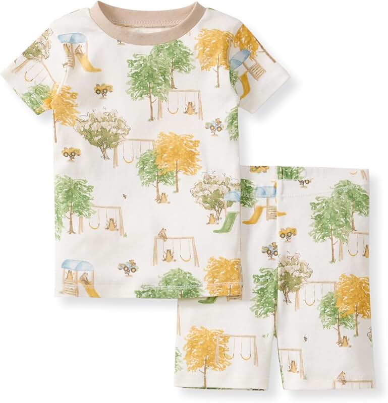 Girls' Organic Cotton Pajama Set