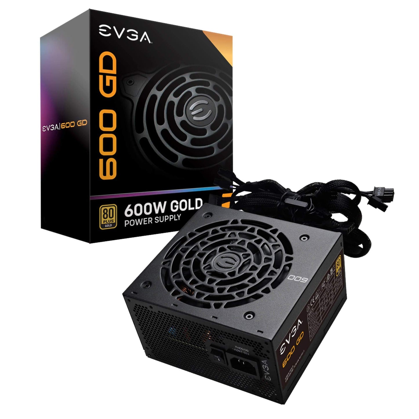 100-GD-0600-V1, 600 GD, 80+ GOLD 600W, 5 Year Warranty, Power Supply