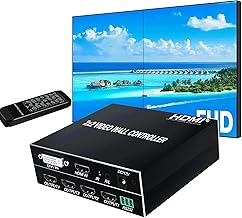 2x2 HDMI Video Wall Controller with 4K Support