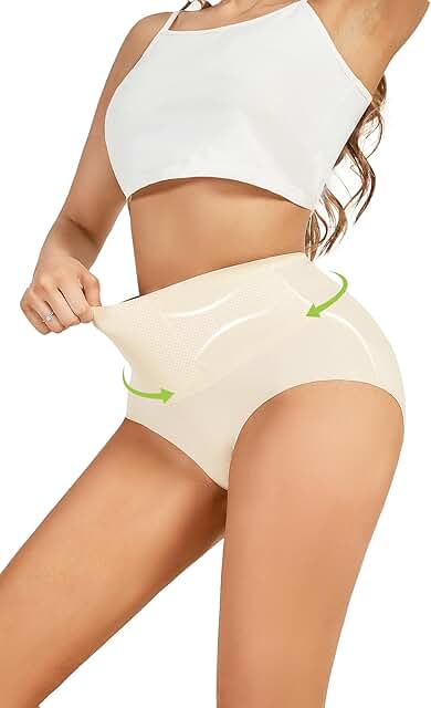 Seamless Tummy Control Panties for Women