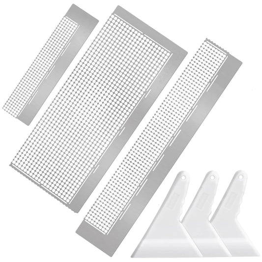 3Pcs Stainless Steel Diamond Painting Rulers Set