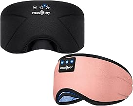 Wireless Sleep Headphones with Washable Eye Mask