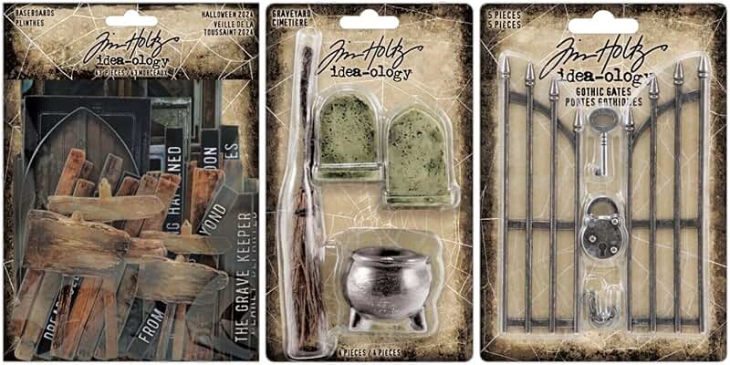 Halloween Graveyard and Gothic Gates Baseboards