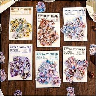 240-Piece Girl Sticker Set for Scrapbooking and Crafts