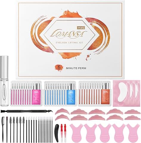 Easy Salon-Quality Eyelash Lift Kit with Tools