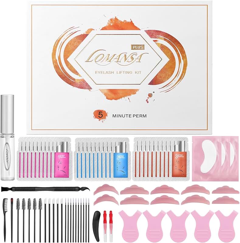 Easy Salon-Quality Eyelash Lift Kit with Tools