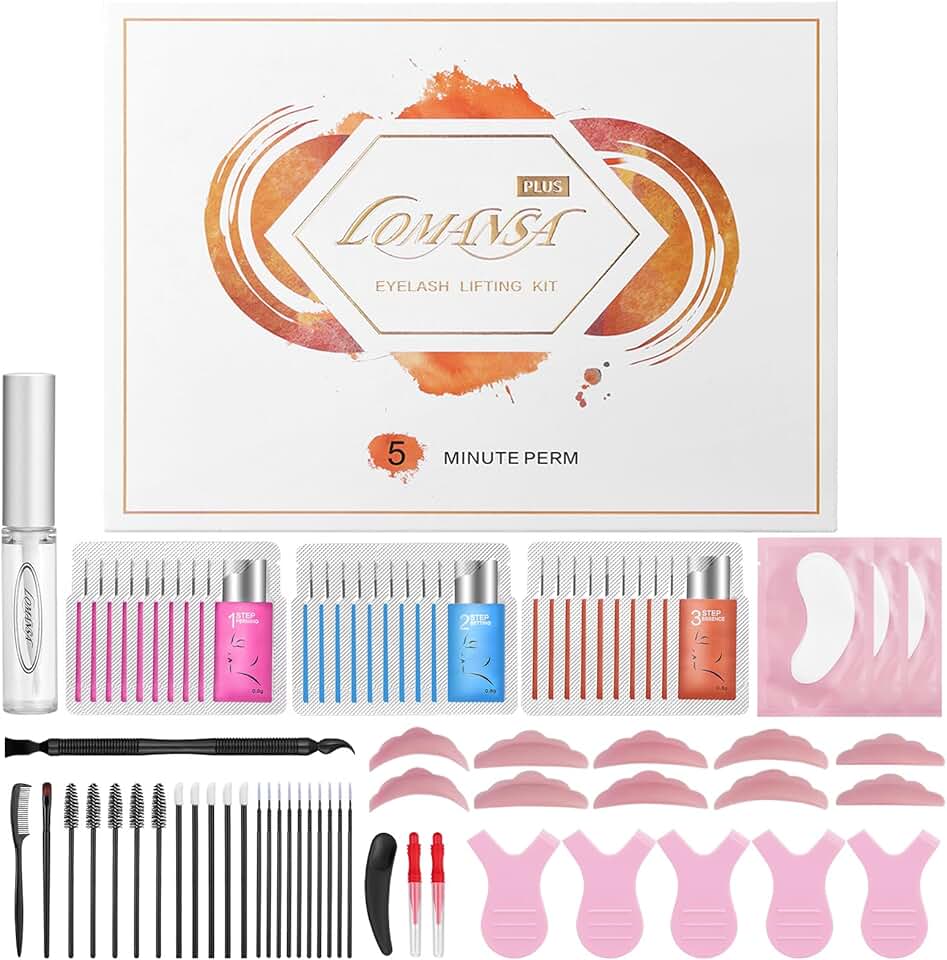 Easy Salon-Quality Eyelash Lift Kit with Tools