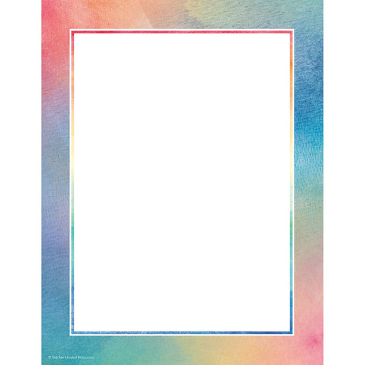 Watercolor Computer Paper, 8.5 x 11 inches