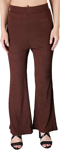 Women’s Ribbed High Waist Flared Yoga Pants