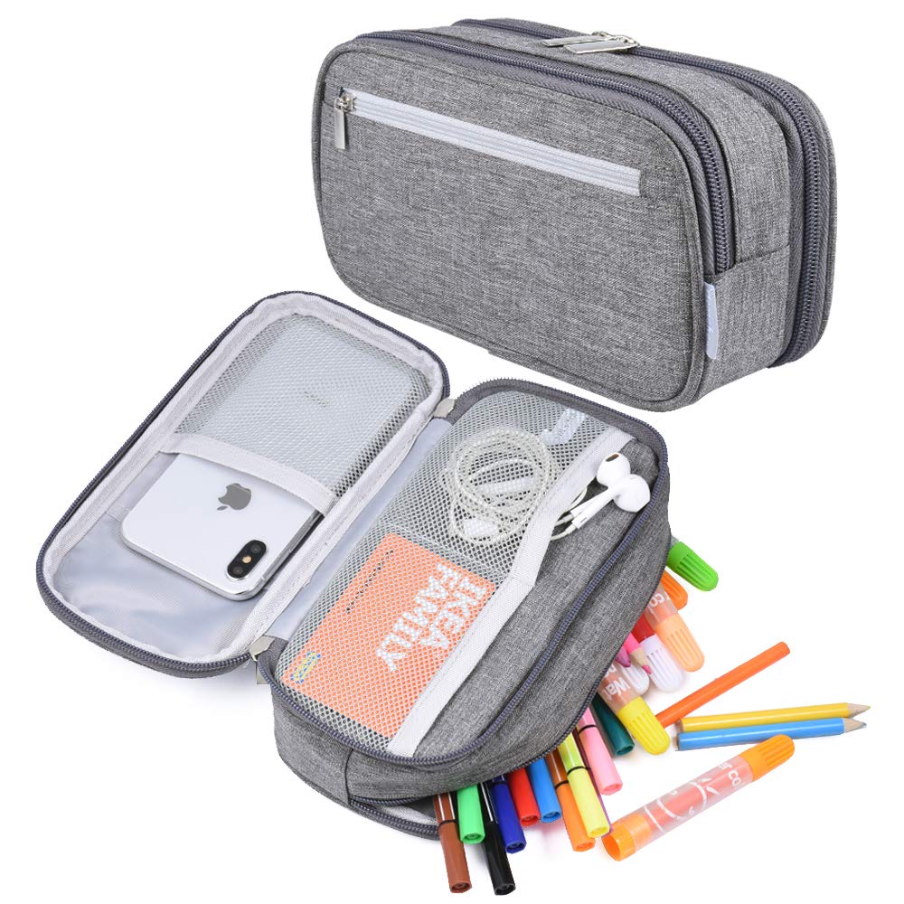 Large Capacity Pencil Case for Office and School