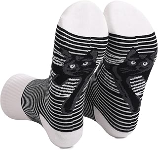 Women's Dog and Cat Animal Socks Gift for Women and Girls