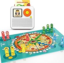 Board Game and Audio Player Set for Kids 4-8
