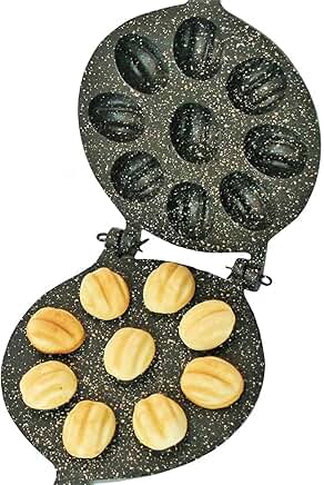 Walnut Cookie Mold, Non-Stick Granite Oreshki Mold