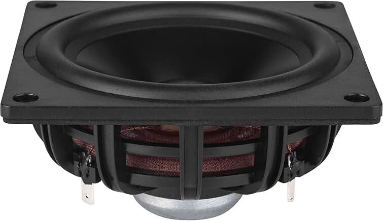4-Inch Aluminum Cone Full-Range Driver, 8 Ohm
